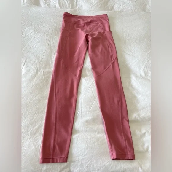 Athleta Girl | SZ XL (14) High Rise Stash Your Treasures Tight Legging Pink - Picture 4 of 7